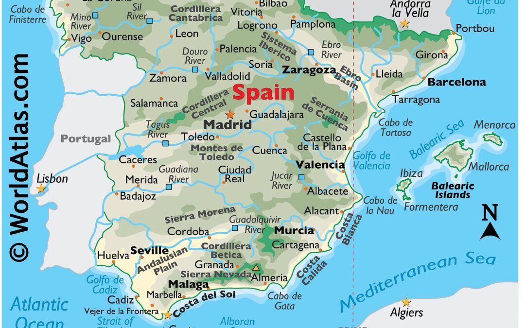 Spain has issued a series of severe weather warnings amid extreme temperatures in Europe